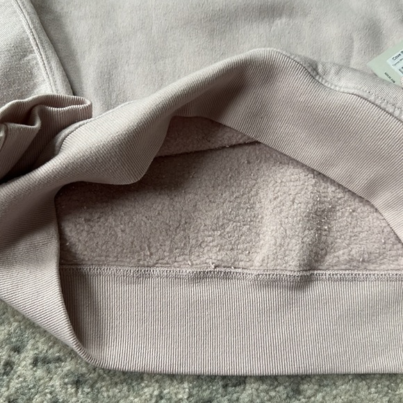 AGOLDE Tarron Mockneck Sweatshirt in Fondant by - Picture 5 of 5